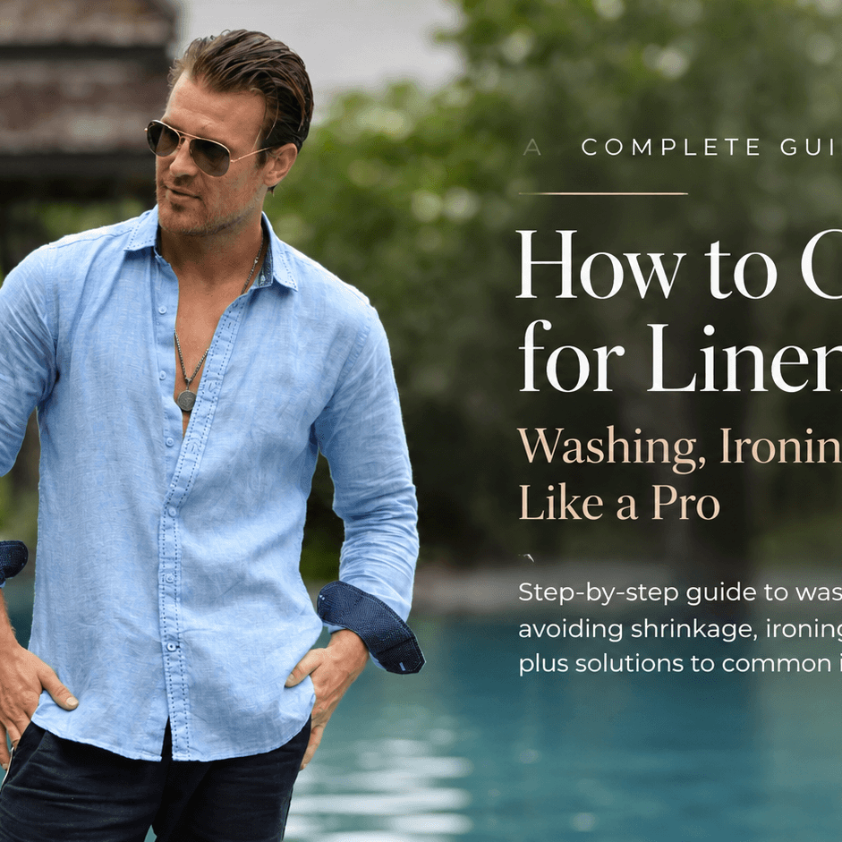 How to Care for Linen Shirts: Washing, Ironing & Storing Like a Pro