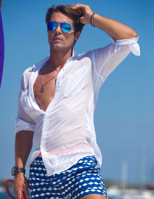 Men's Bali Cotton Shirts - Muslin