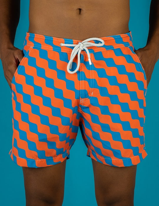 Men's Bora Bora Tailored Swim Shorts - Kahuna
