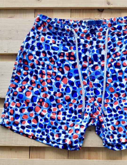Men's Bora Bora Tailored Swim Shorts - Leopard