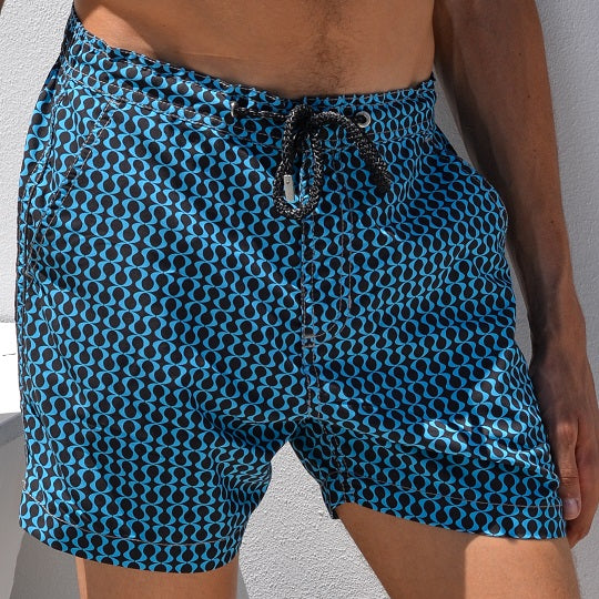 Men's Bora Bora Tailored Swim Shorts - Peace