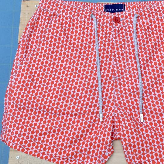 Men's Bora Bora Tailored Swim Shorts - Peace