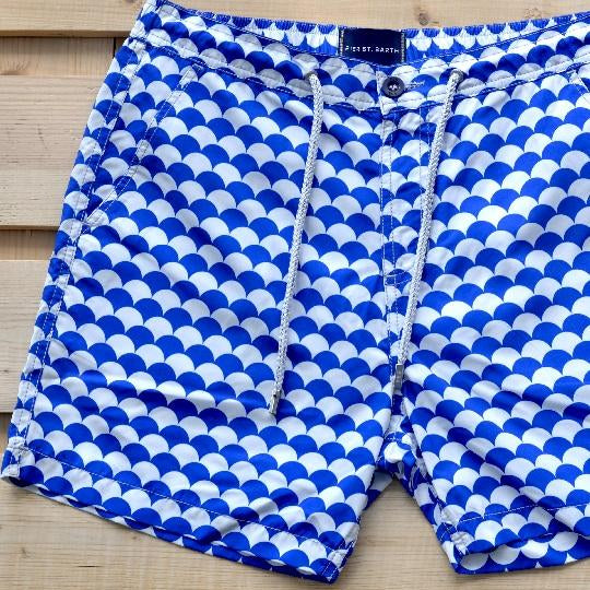 Men's Bora Bora Tailored Swim Shorts - Scales