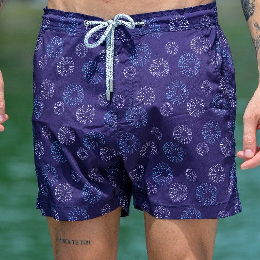 Men's Bora Bora Tailored Swim Shorts - Sea Urchins