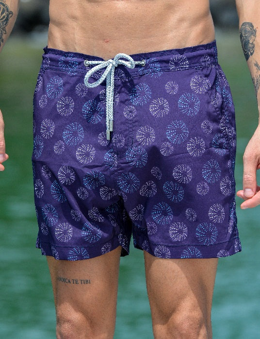 Bora Bora Tailored Swim Shorts - Sea Urchins