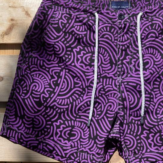 Men's Bora Bora Tailored Swim Shorts - Tribal
