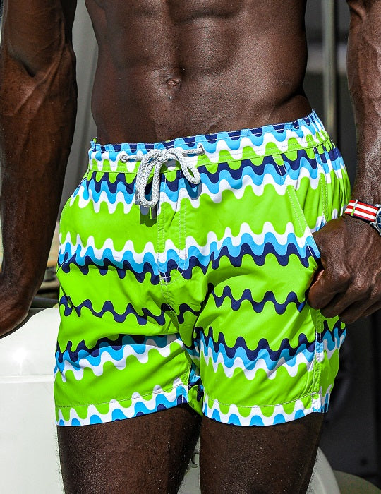 Men's Bora Bora Tailored Swim Shorts - Wave Galaxy