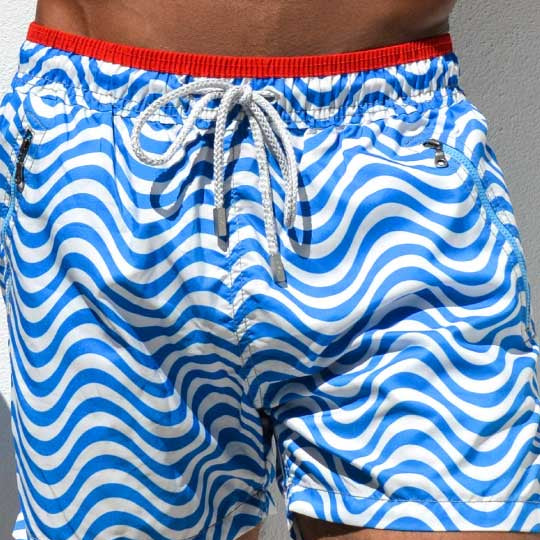 Men's Cannes Sports Swim Shorts - Wave