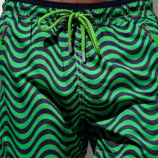 Men's Cannes Sports Swim Shorts - Wave