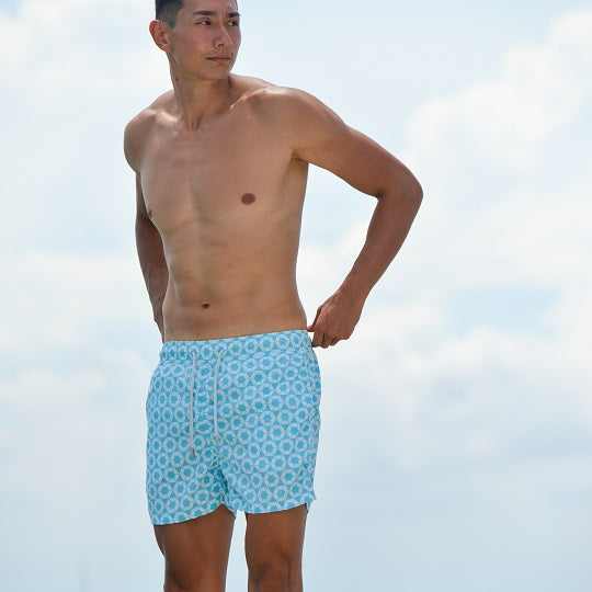 Men's Catamaran Sports Swim Shorts - Hexa
