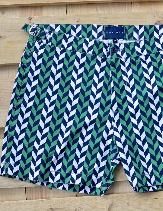 Men's Hamptons Tailored Swim Shorts - Tracks Small