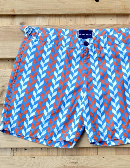 Men's Hamptons Tailored Swim Shorts - Tracks Small
