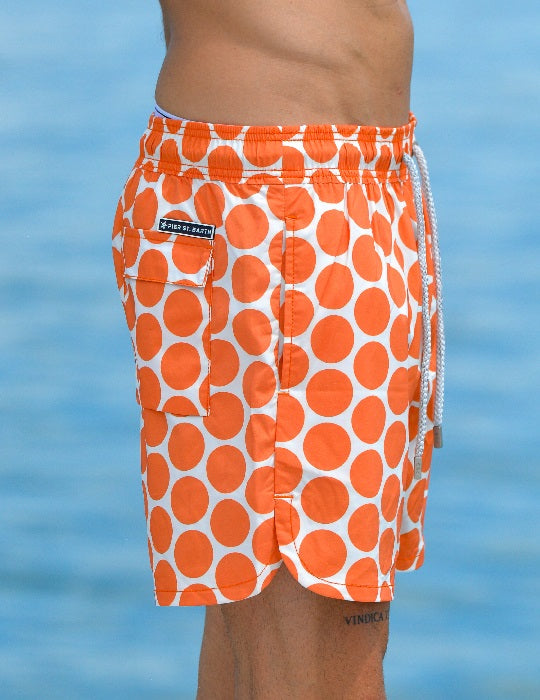 Men's Lebron Sports Swim Shorts - Polka Dots