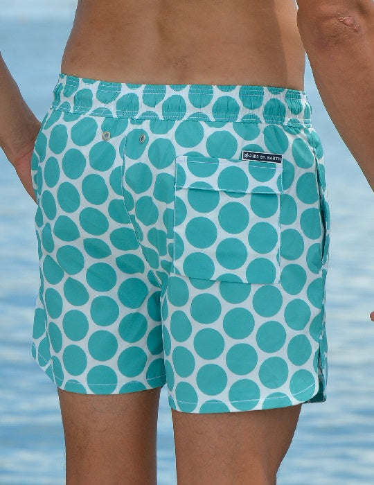 Men's Lebron Sports Swim Shorts - Polka Dots