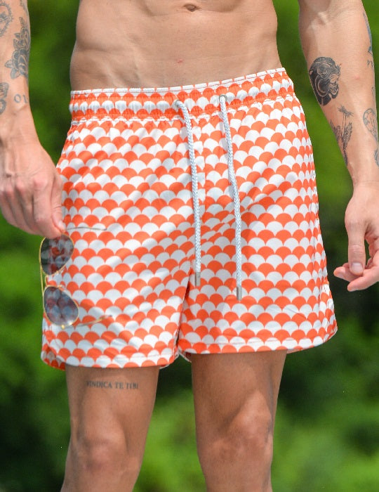 Men's Lebron Sports Swim Shorts - Scales