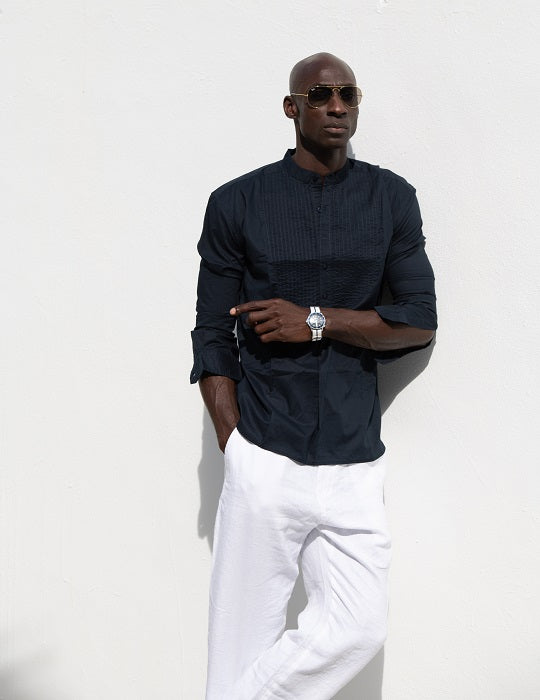 Medina Pintuck Shirt