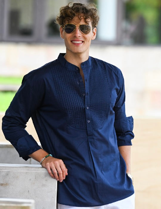 Men's Pintuck Shirt Medina
