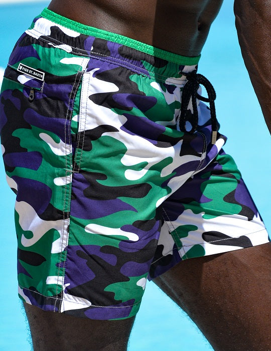 Men's Pier Sports Swim Shorts - Anti Camo