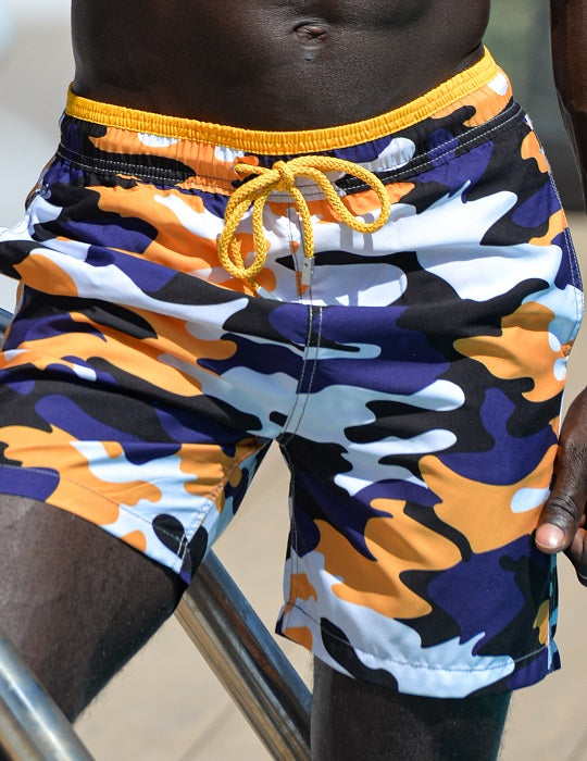 Men's Pier Sports Swim Shorts - Anti Camo