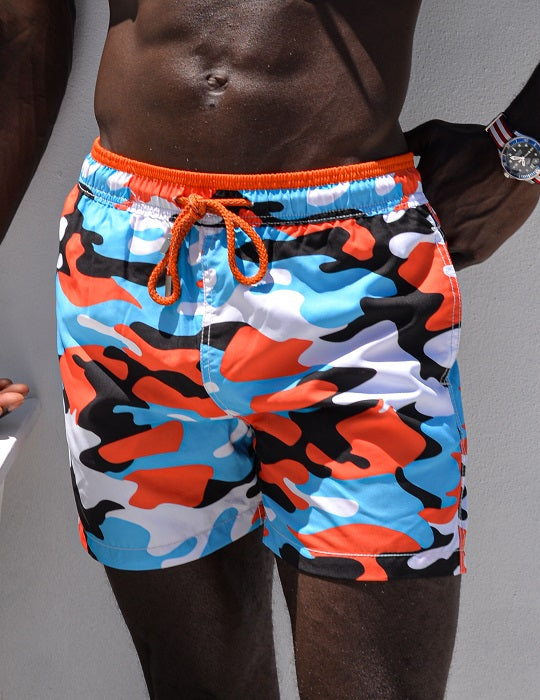 Men's Pier Sports Swim Shorts - Anti Camo