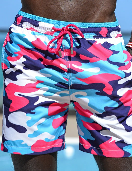 Men's Pier Sports Swim Shorts - Anti Camo