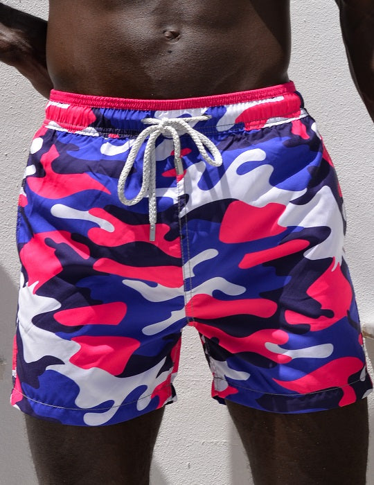 Men's Pier Sports Swim Shorts - Anti Camo