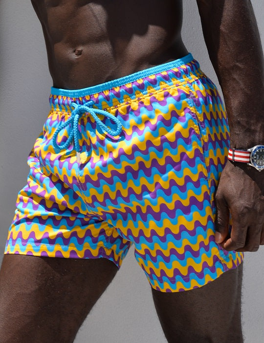Men's Pier Sports Swim Shorts - Candy Copa