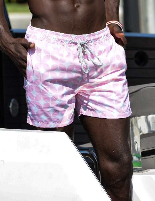 Men's Pier Sports Swim Shorts - Diamond Stars