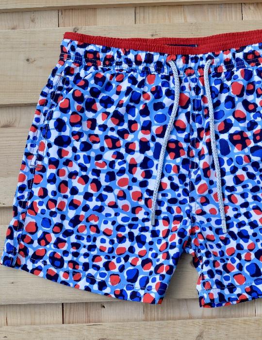 Men's Pier Sports Swim Shorts - Leopard