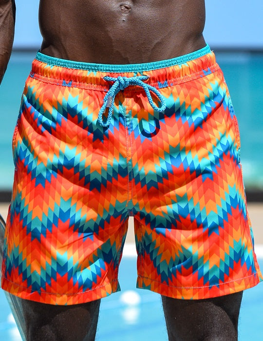 Men's Pier Sports Swim Shorts - Mars