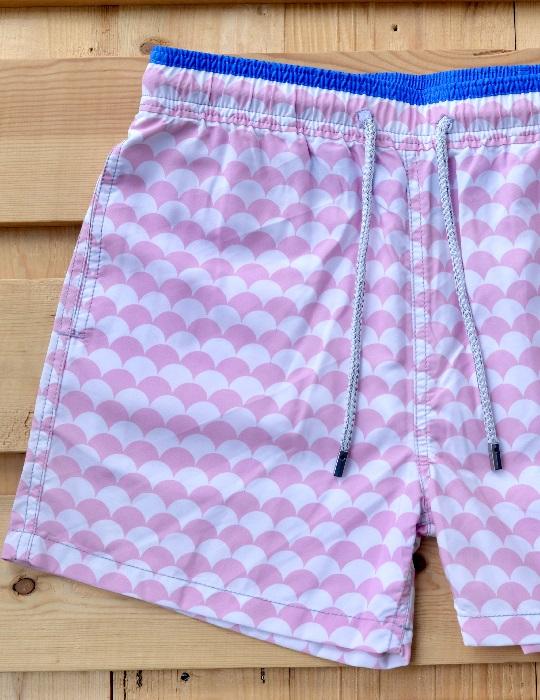Men's Pier Sports Swim Shorts - Scales