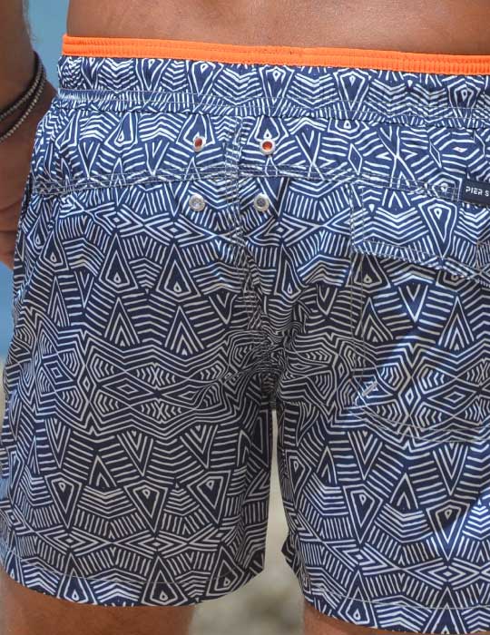 Men's South Beach Sports Swim Shorts - Small Tattoo