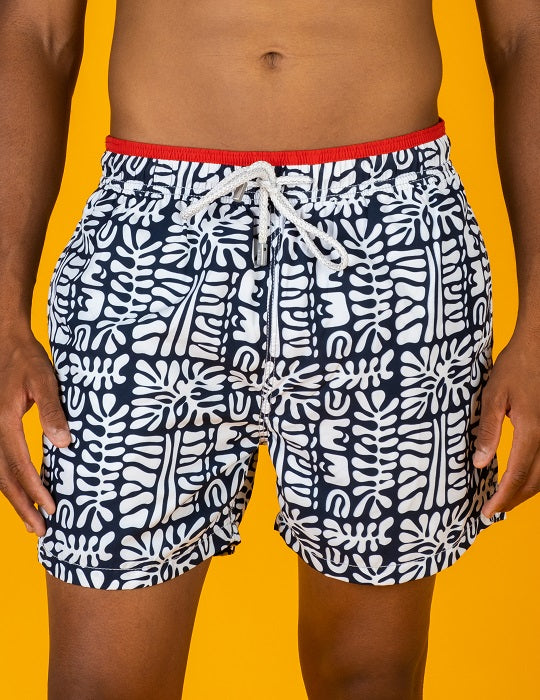Men's South Beach Sports Swim Shorts - Coral