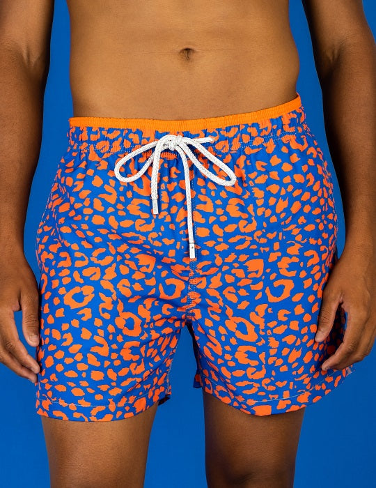 Men's South Beach Sports Swim Shorts - Panther