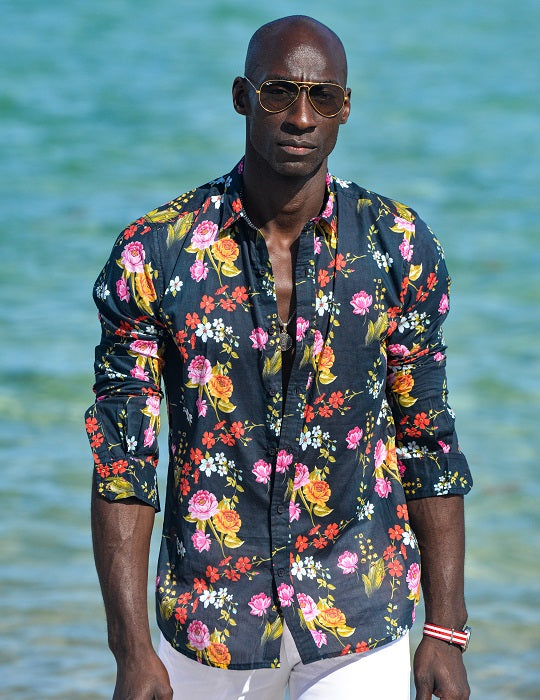 Men's St-Jean Lightweight Cotton Voile Shirt – Blossom
