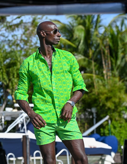 Men's St-Jean Lightweight Cotton Voile Shirt – Butterfly