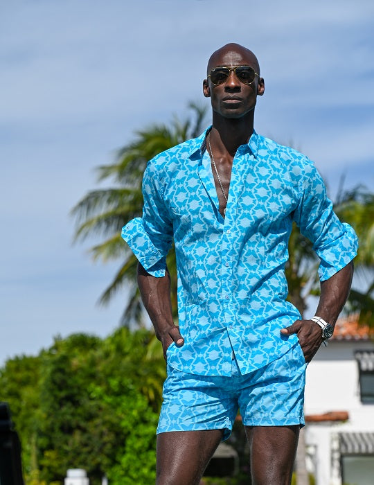 Men's St-Jean Lightweight Cotton Voile Shirt – Butterfly