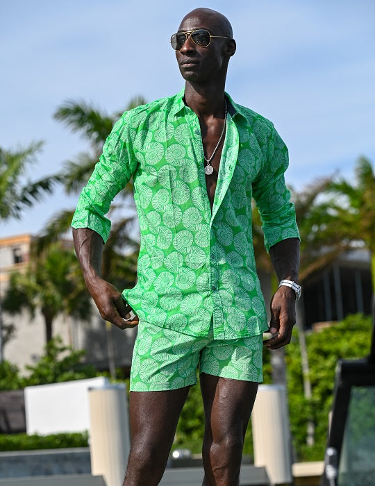 Men's St-Jean Lightweight Cotton Voile Shirt – Curly