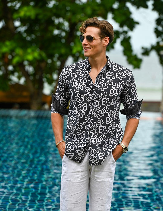 Men's St-Jean Lightweight Cotton Voile Shirt – Mirasol