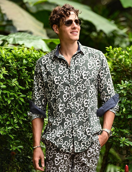 Men's St-Jean Lightweight Cotton Voile Shirt – Mirasol