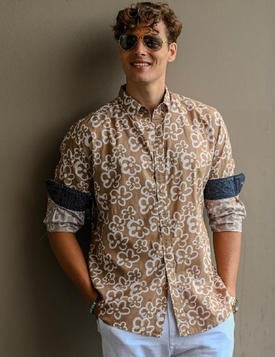 Men's St-Jean Lightweight Cotton Voile Shirt – Mirasol