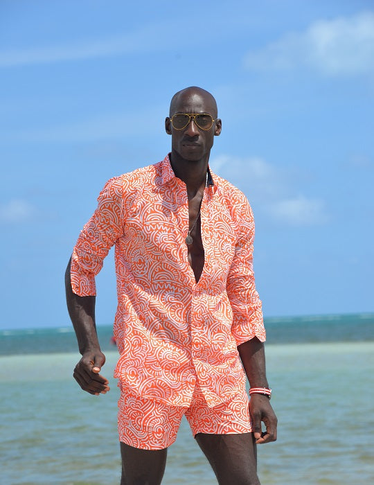 Men's St-Jean Lightweight Cotton Voile Shirt – Tribal