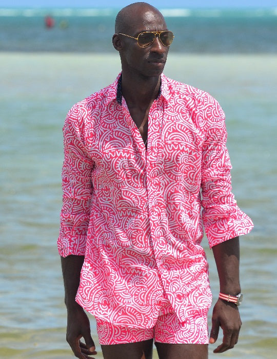 Men's St-Jean Lightweight Cotton Voile Shirt – Tribal