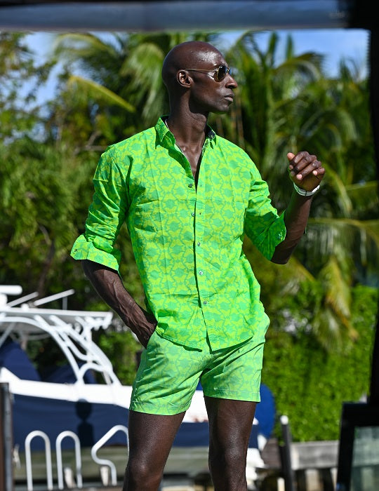 Bora Bora Tailored Swim Shorts - Butterfly