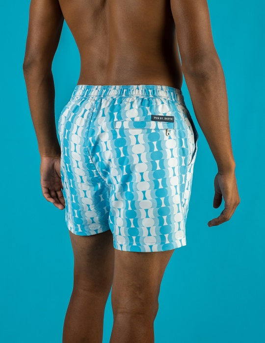 Men's Bora Bora Tailored Swim Shorts - Eclipse