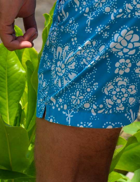 Men's Bora Bora Tailored Swim Shorts - Floral