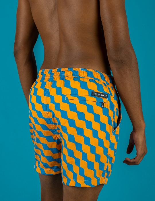 Men's Bora Bora Tailored Swim Shorts - Kahuna