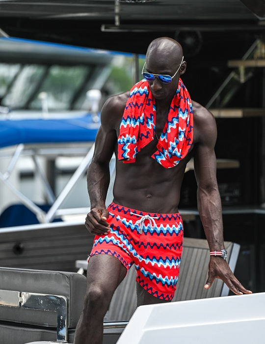 Men's Bora Bora Tailored Swim Shorts - Wave Galaxy