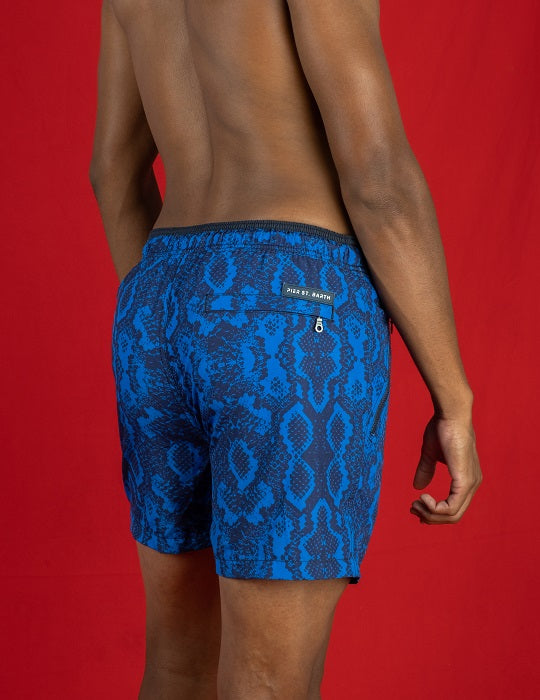 Men's Cannes Sports Swim Shorts - Python