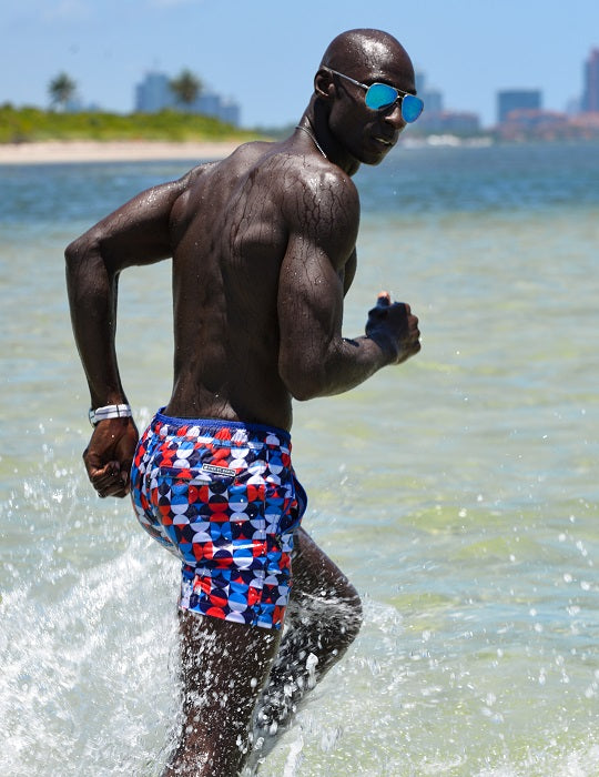 Men's Cannes Sports Swim Shorts - Hourglass